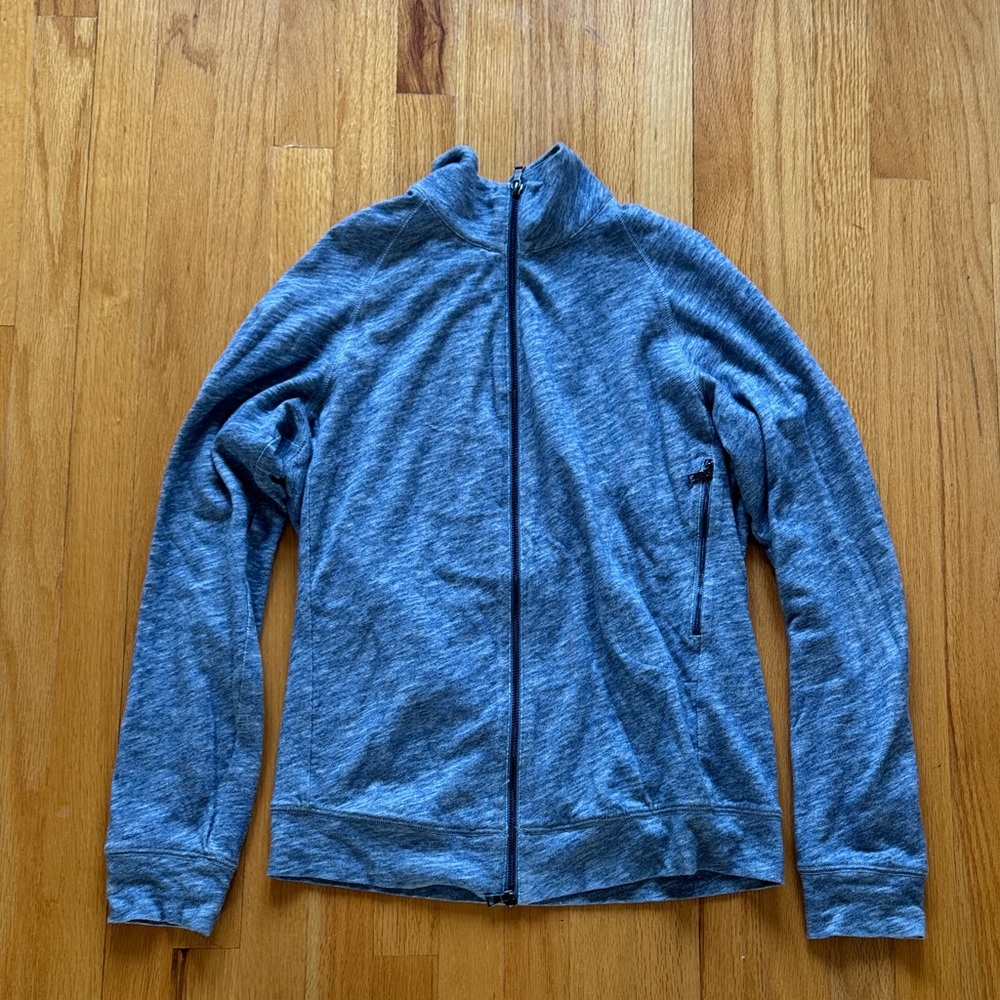 Vince Blue Full-Zip Jacket